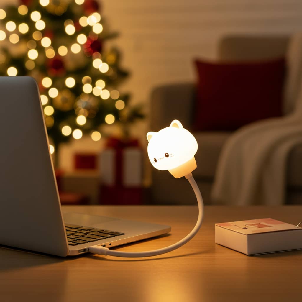 Mini Lumi’Chat™, l’éclat félin du sapin